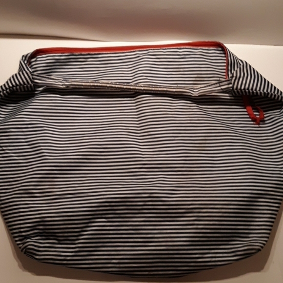 Lancome tote bag beach colors strips - Picture 1 of 2